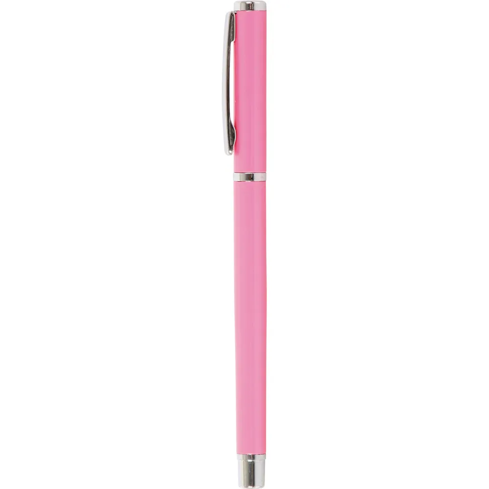 Metal Roller Kalem -03054, Pembe Detay Görünümü