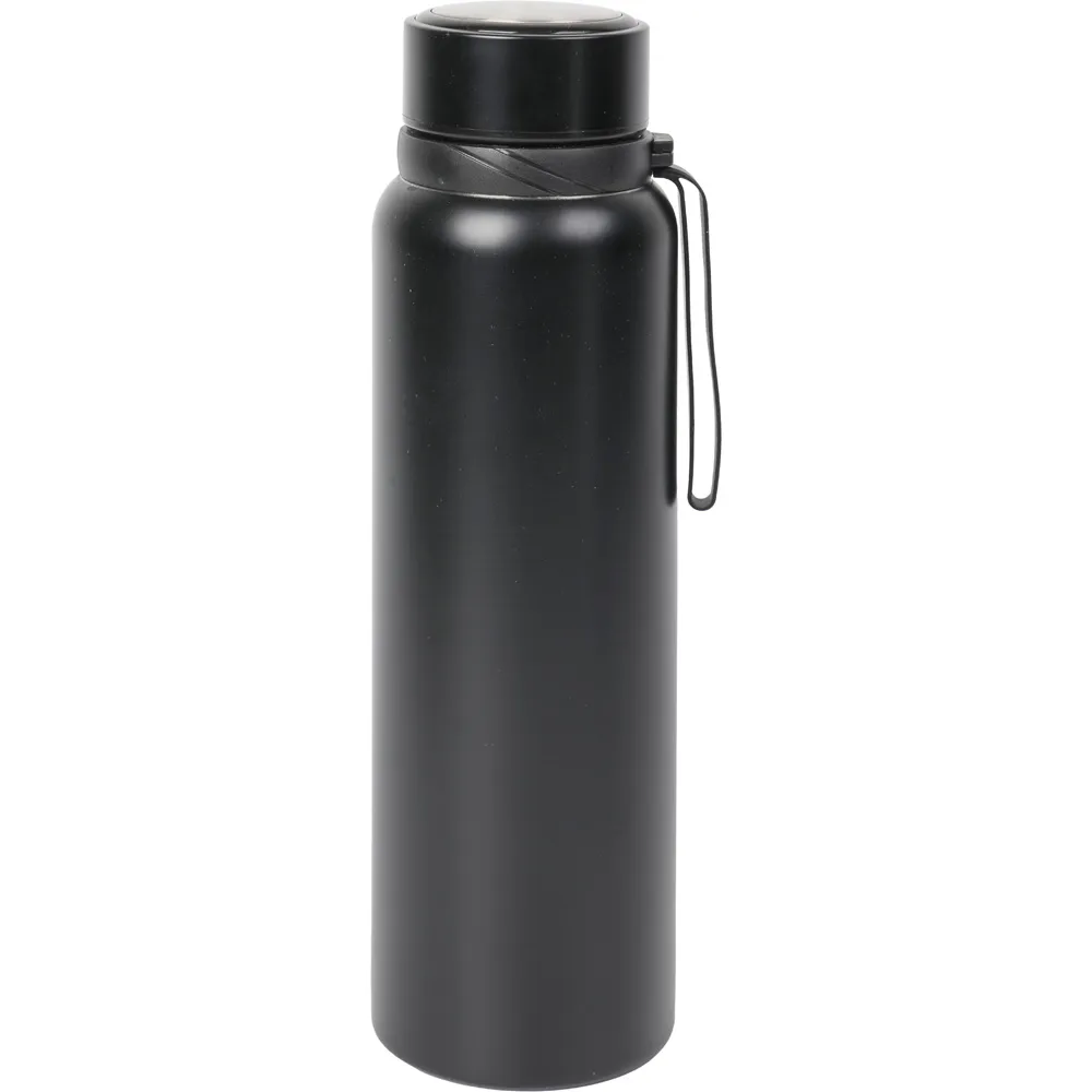 Süzgeçli Kulplu Termos -03093, Siyah, 1000 ml Genel Görünüm