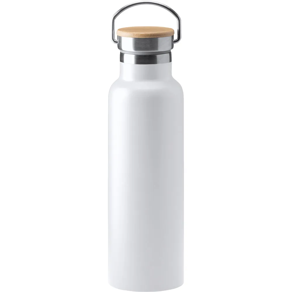Taşıma Kulplu Termos 600 ml -03128, Beyaz Kullanım Görünümü