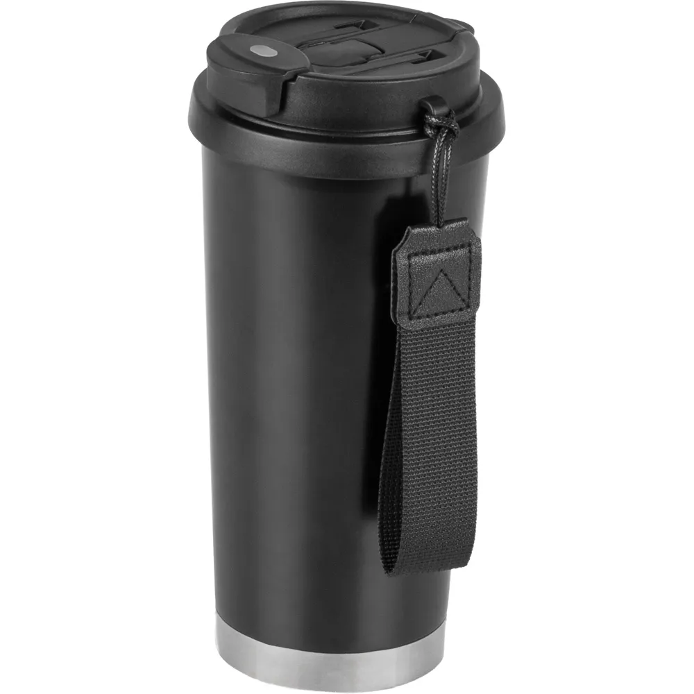 Taşıma Kulplu 480 ml Termos -03129, Siyah, 480 ml Ürün Görünümü