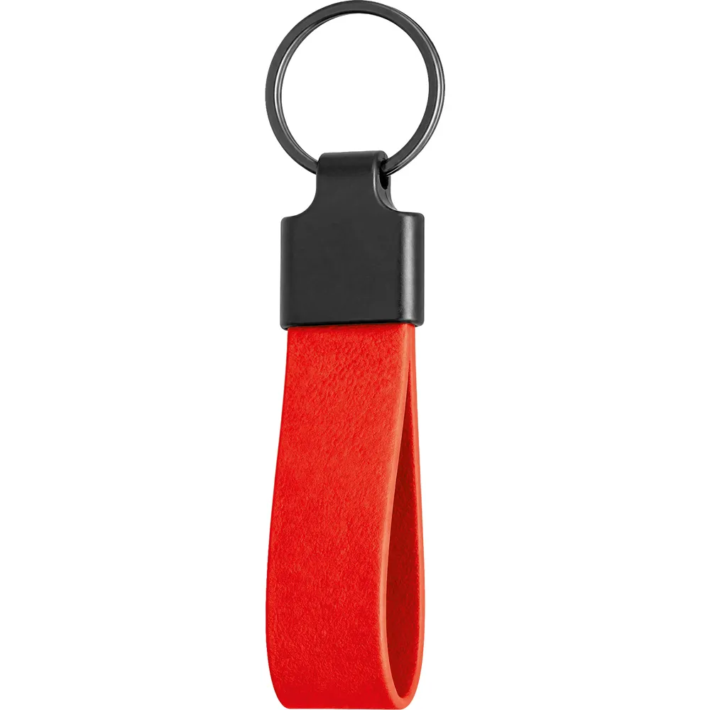 Çift Yönlü Anahtarlık -03254, Kırmızı Detay Görünüm, 2,3 x 11,9 cm
