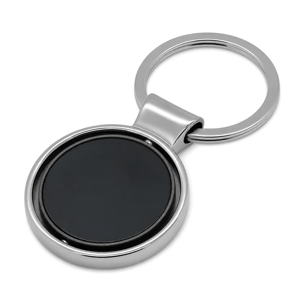 Dönen Mekanizmalı Çift Yön Metal Anahtarlık -03265, 3,7 x 7 cm Genel Görünüm
