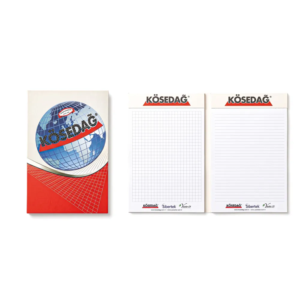 Taç Kapak Perforajlı Bloknot 13x20 cm -03328 Genel Tasarım