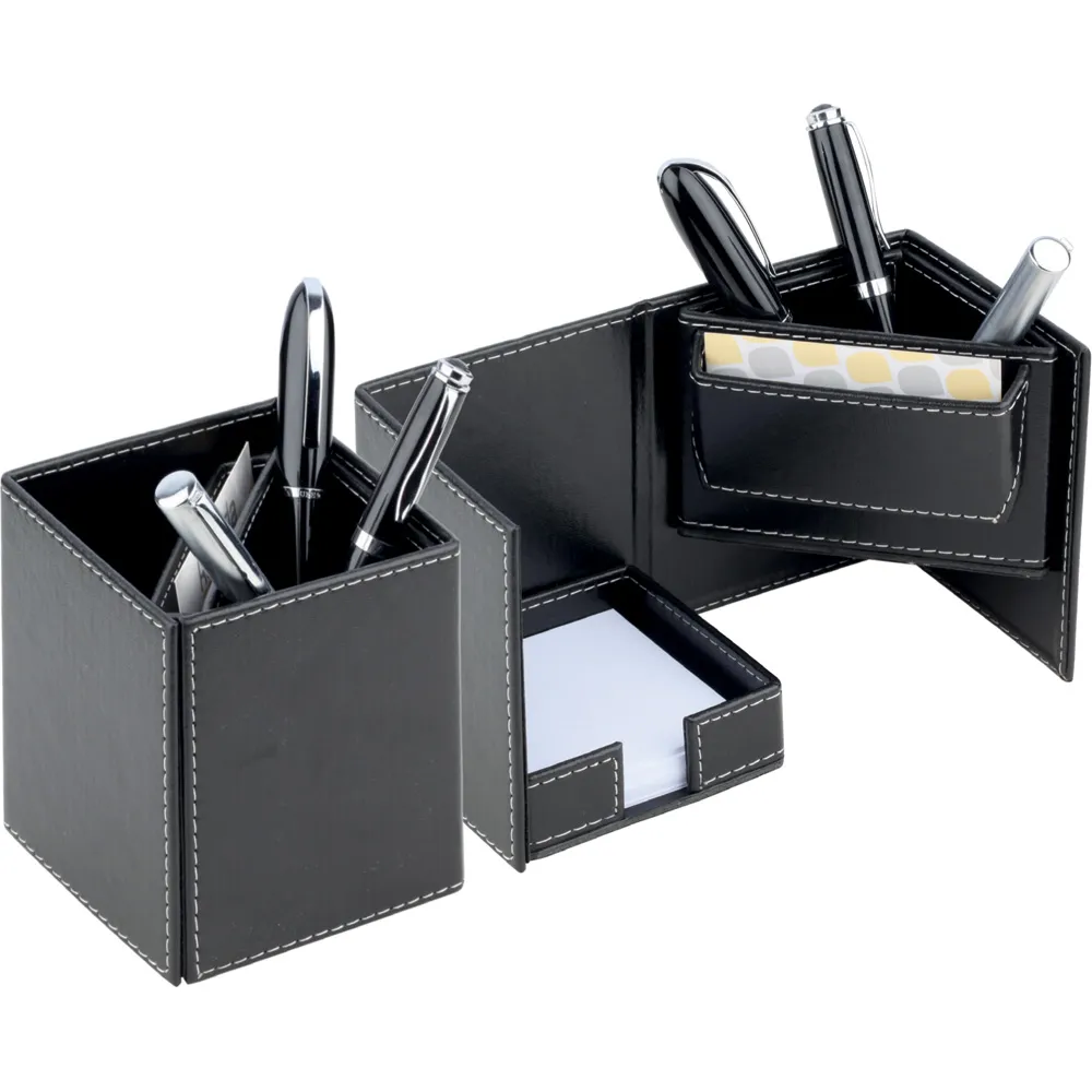 Masaüstü Deri Organizer 10x11,5x20 cm Detay Görünümü -03379