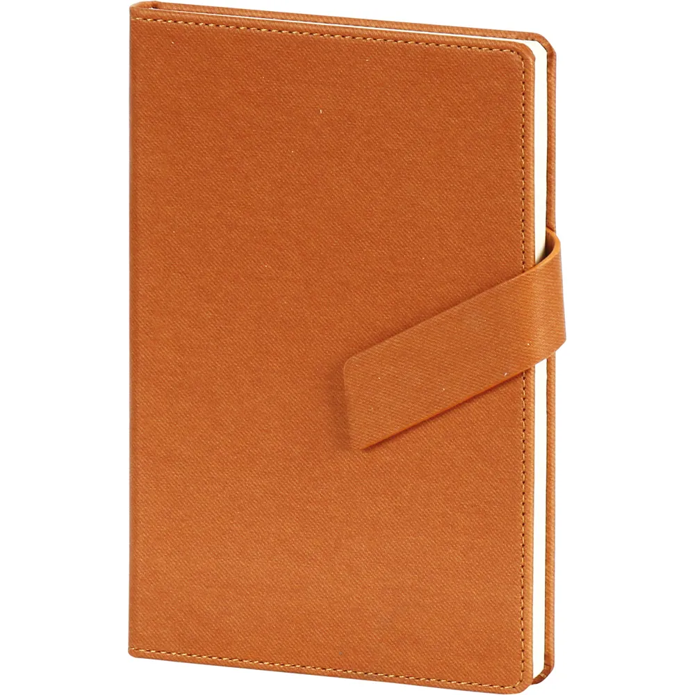 Termo Deri Çizgili Tarihsiz Defter 13x21 cm -03596, Taba Kapak Görünümü