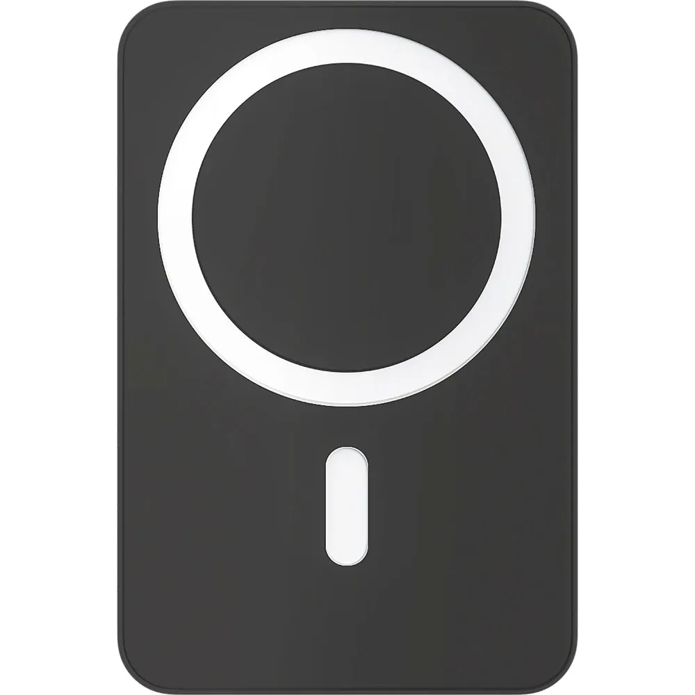 MagSafe Wireless 10000 mAh Powerbank -03678, Siyah LED Göstergeli Tasarım