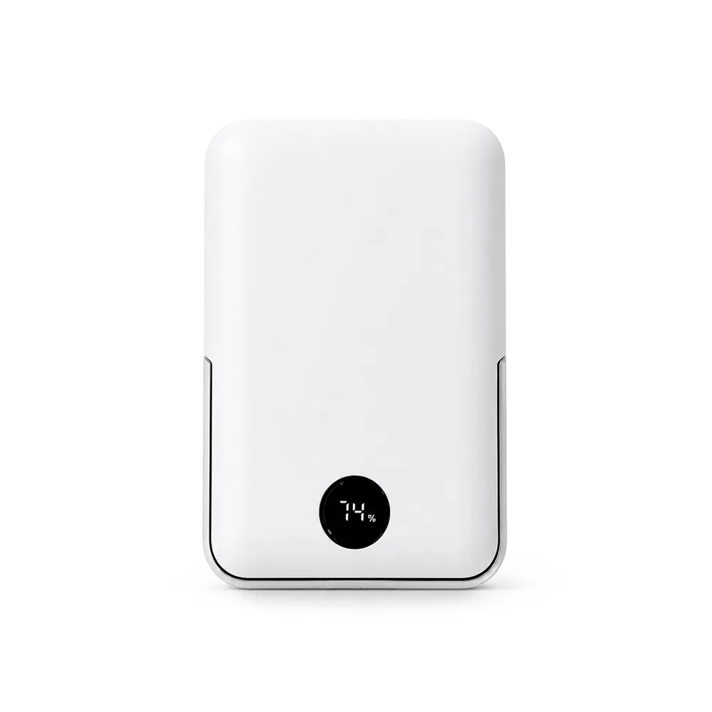 15W Kablosuz 10000 mAh MagSafe Powerbank -03711, Beyaz Görünüm