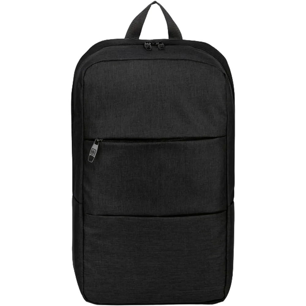 Su Geçirmez Laptop Bölmeli Sırt Çantası -03722, Siyah Yan Profil