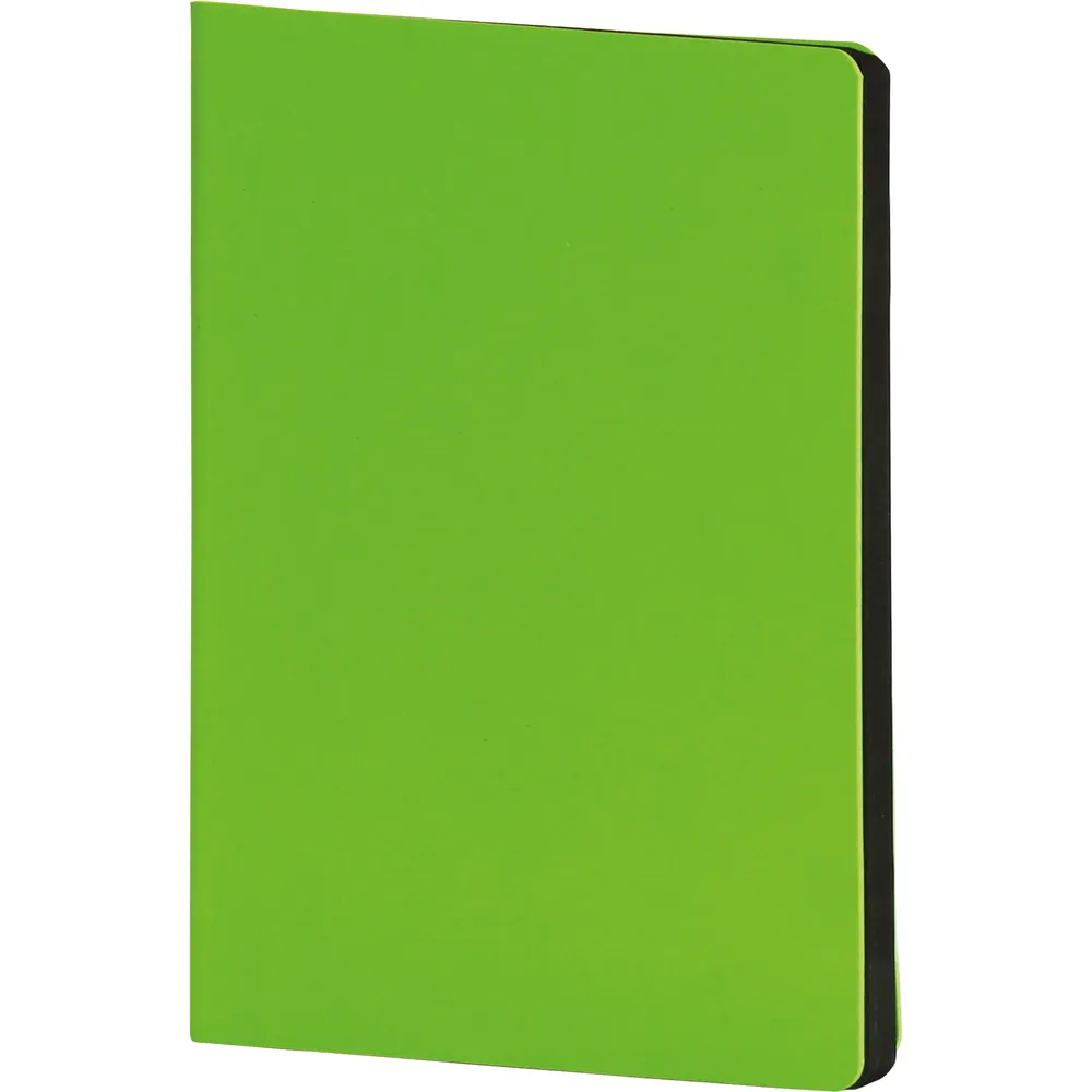 Esnek Rubber Kapak Çizgili Tarihsiz Defter 15x21 cm -03737, Fıstık Yeşili Genel Bakış