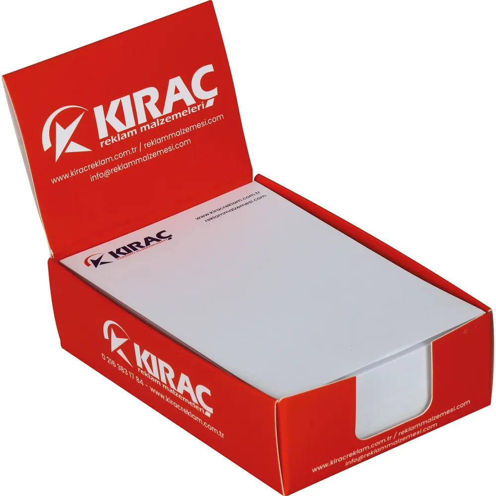 Kuşe Not Kağıtlı Yatay Bloknot -04050, 9 x 13 cm
