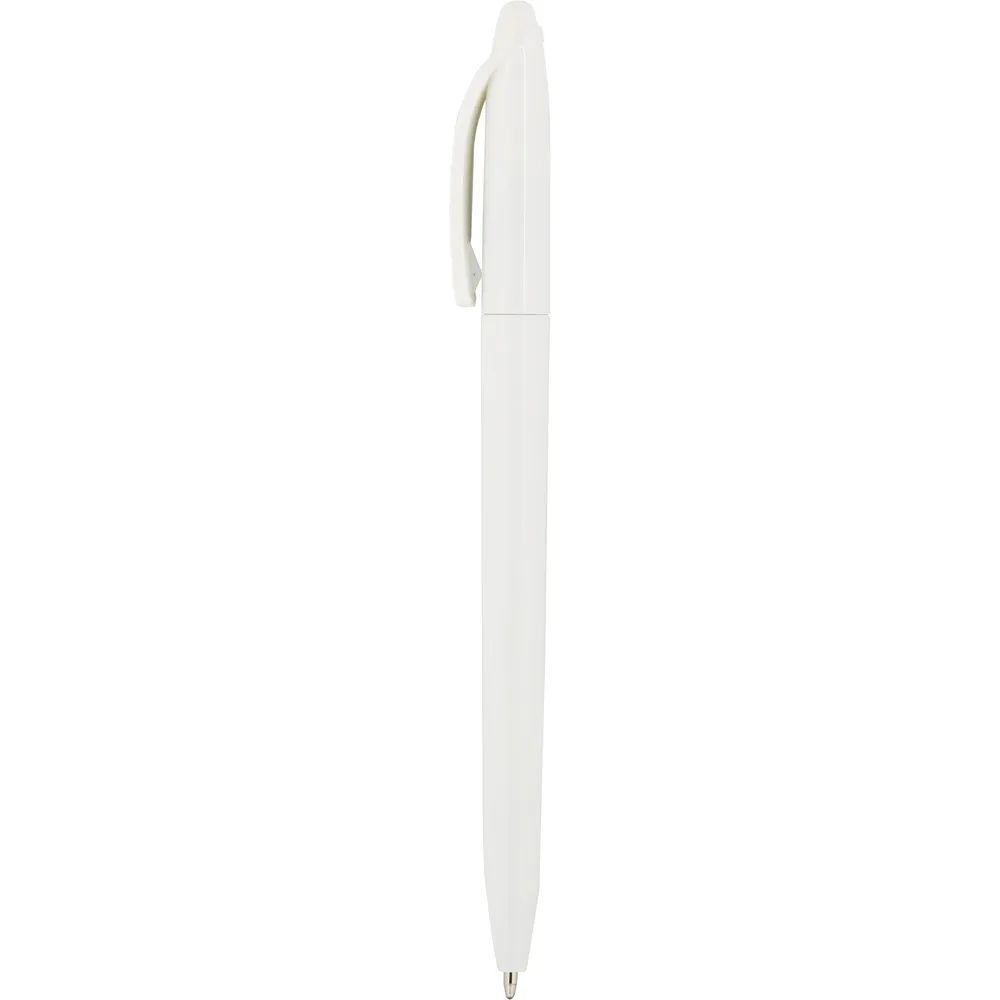 Çevirmeli Plastik Tükenmez Kalem -02990, Beyaz