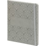 Logo Baskılı Promosyon Tarihsiz Defter Gri Güngören-Desenli-G - gungoren desen gri