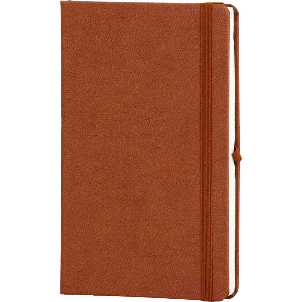 Logo Baskılı Promosyon Tarihsiz Defter Kahve Ürgüp-KH - urgup taba