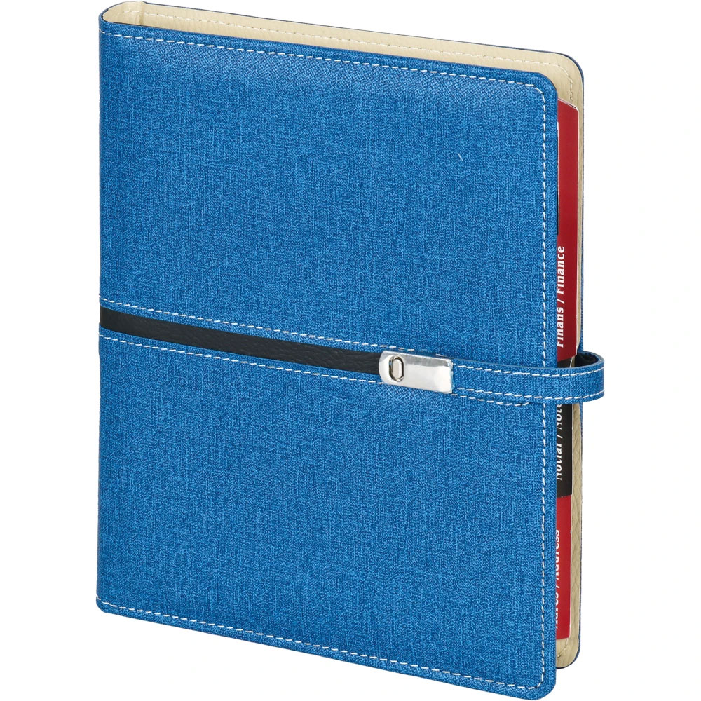 Logo Baskılı Promosyon Organizer Ajanda Lacivert Çeşme-L - cesme lacivert 2