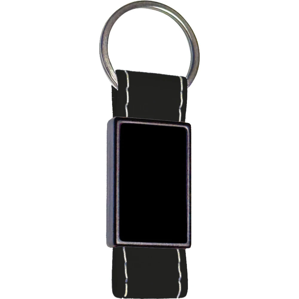 Logo Baskılı Promosyon Çift Yön Anahtarlık Siyah AN-4060-S - an 4060 siyah 2026