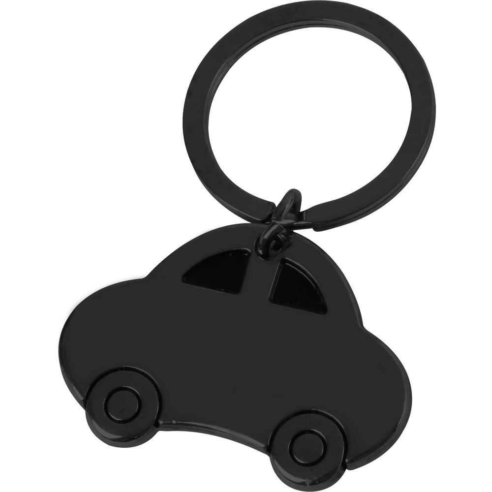 Logo Baskılı Promosyon Çift Yön Anahtarlık Siyah AN-5386-S - an 5386 siyah