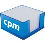 Logo Baskılı Promosyon Notluk Lacivert L-6100-L - pt 6100 m seffaf kagitlik