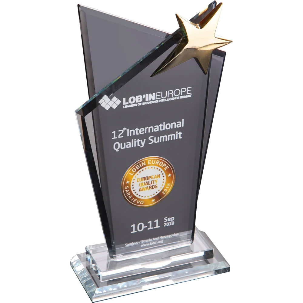 Logo Baskılı Promosyon Kristal Plaket EKT-220 - ekt 220