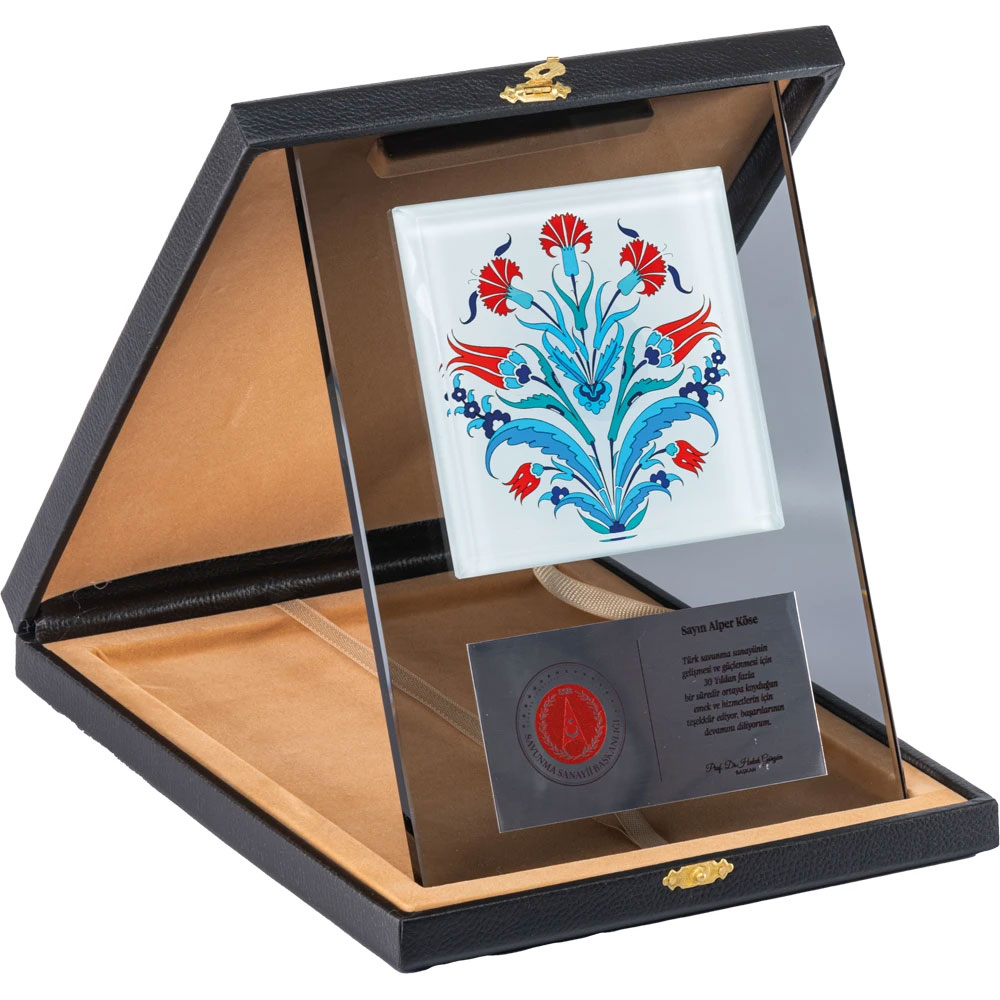 Logo Baskılı Promosyon Kutulu Kristal Plaket EKT-720 - ekt 720