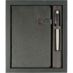 Logo Baskılı Promosyon Hediyelik Set Siyah Bayburt-S - bayburt siyah