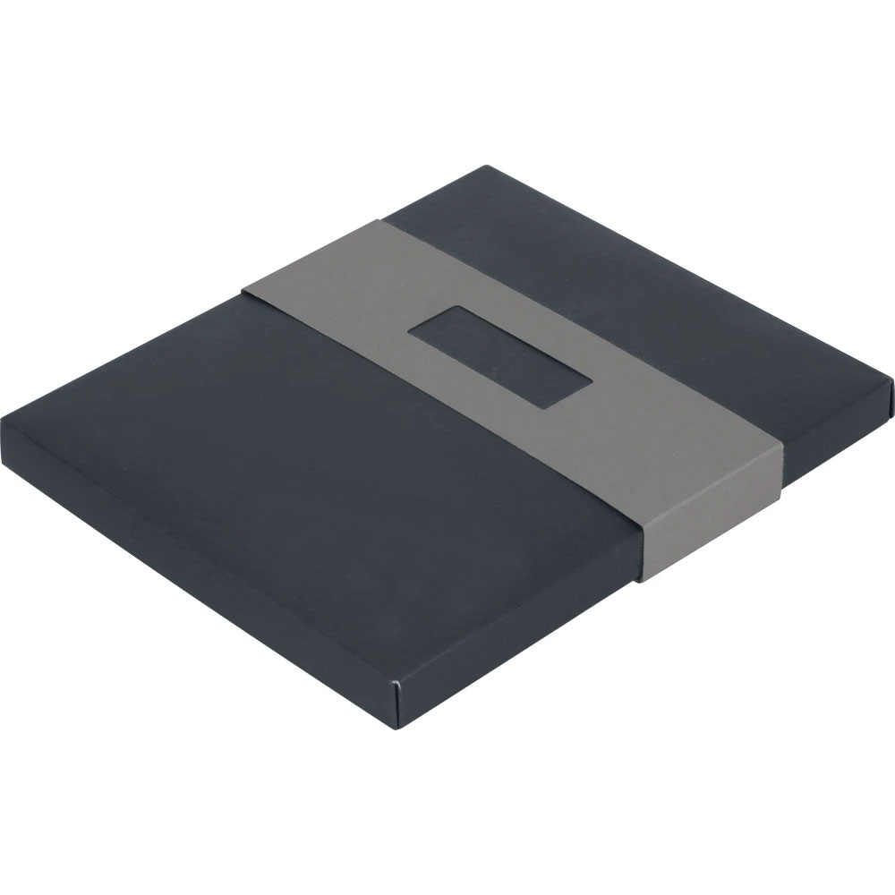 Logo Baskılı Promosyon Hediyelik Set Siyah Bayburt-S - karton kutu kapali 1