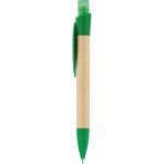 Logo Baskılı Promosyon Tohumlu Tükenmez Kalem Yeşil 0522-90T - 0522 90t yan