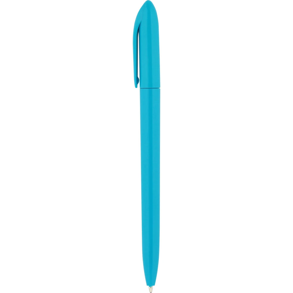 0544-15_mavi_v3.jpg Logo Baskılı Promosyon Plastik Kalem Turkuaz 0544-15-TRK - 0544 15 mavi v3