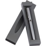 Logo Baskılı Promosyon Kutulu Roller Kalem Füme 0510-990-FM - 0510 990 fume v2