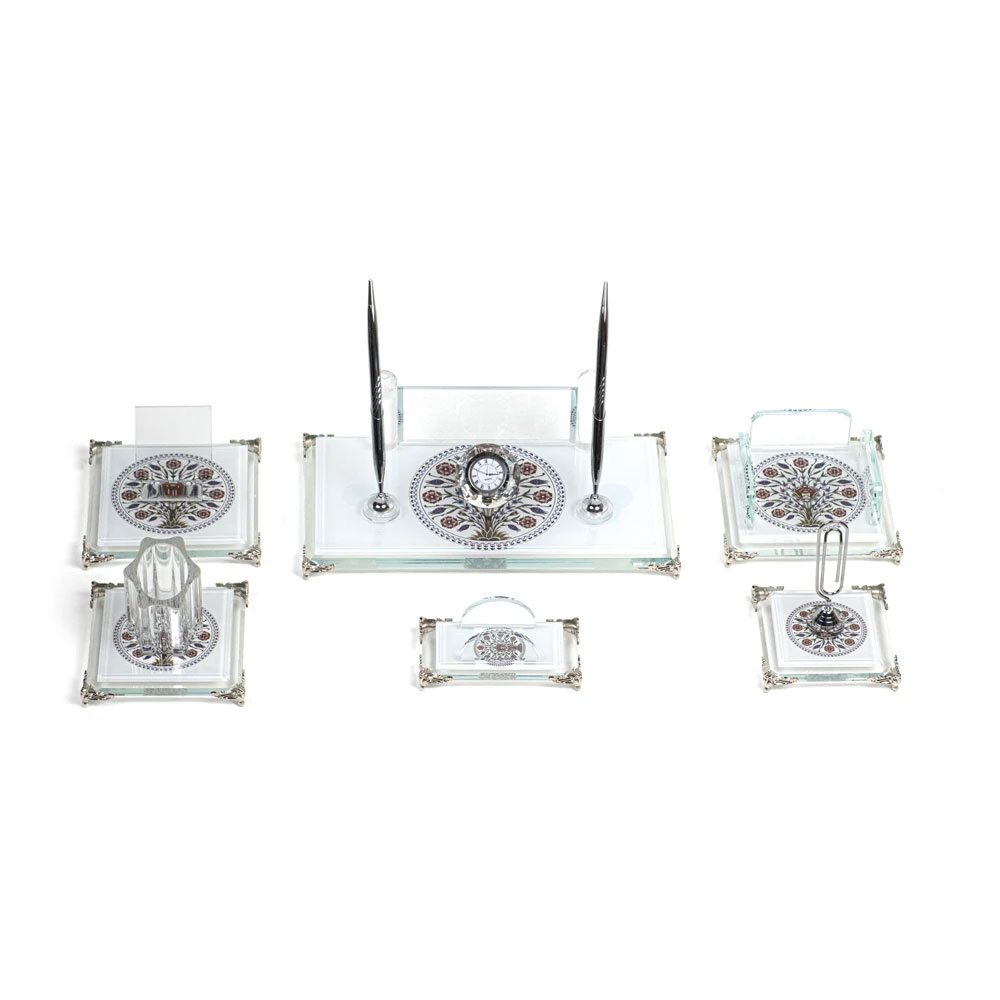 Logo Baskılı Promosyon Masa Seti W550 Yakut - 5006 yakut 4 v2