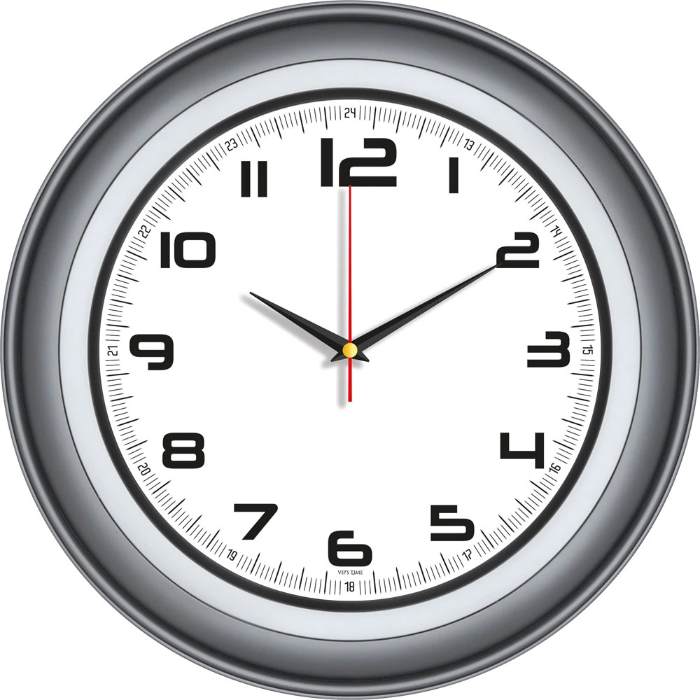 Logo Baskılı Promosyon Plastik Duvar Saati V30-509-F - 509 f