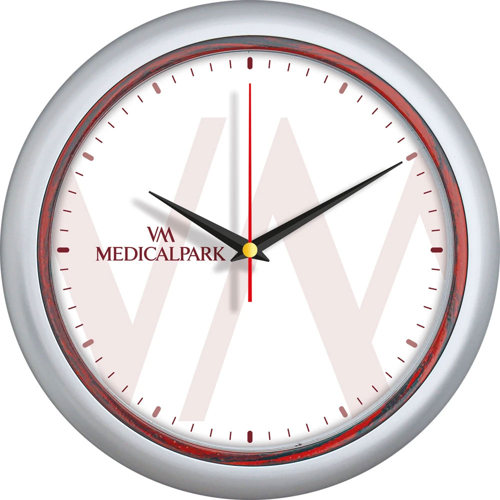 Logo Baskılı Promosyon Plastik Duvar Saati V30-510-G - 510 g