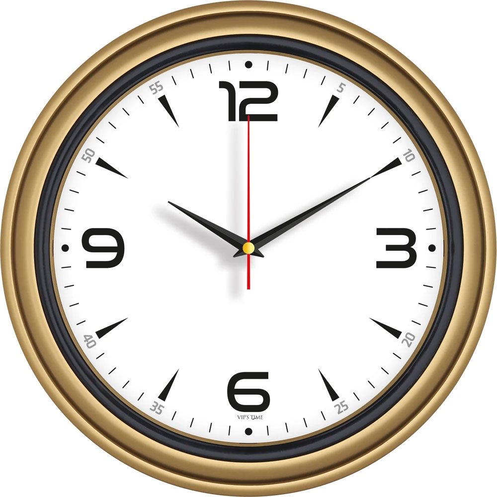 Logo Baskılı Promosyon Plastik Duvar Saati V30-522-A - 522 a