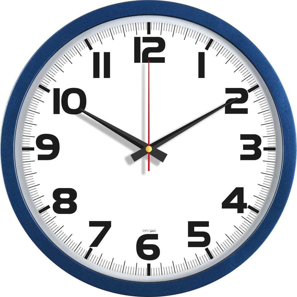 Logo Baskılı Promosyon Plastik Duvar Saati V30-534-L - 534 l