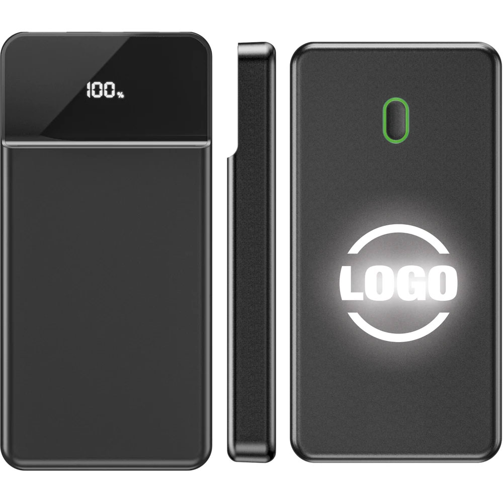 Logo Baskılı Promosyon MagSafe Powerbank Siyah PWB-50 - pwb 50