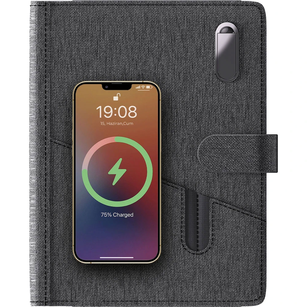 Logo Baskılı Promosyon Powerbank Organizer PWB-235 - pwb 235 kapali on sarj