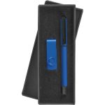Logo Baskılı Promosyon USB Kalem Set Lacivert 9210-16GB-L - 9210 lacivert
