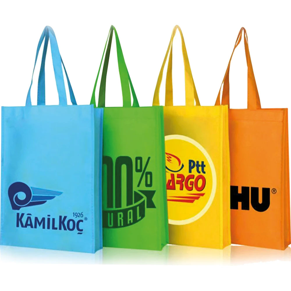 Logo Baskılı Promosyon Elyaf Çanta BC-8400 - bc 8400 b