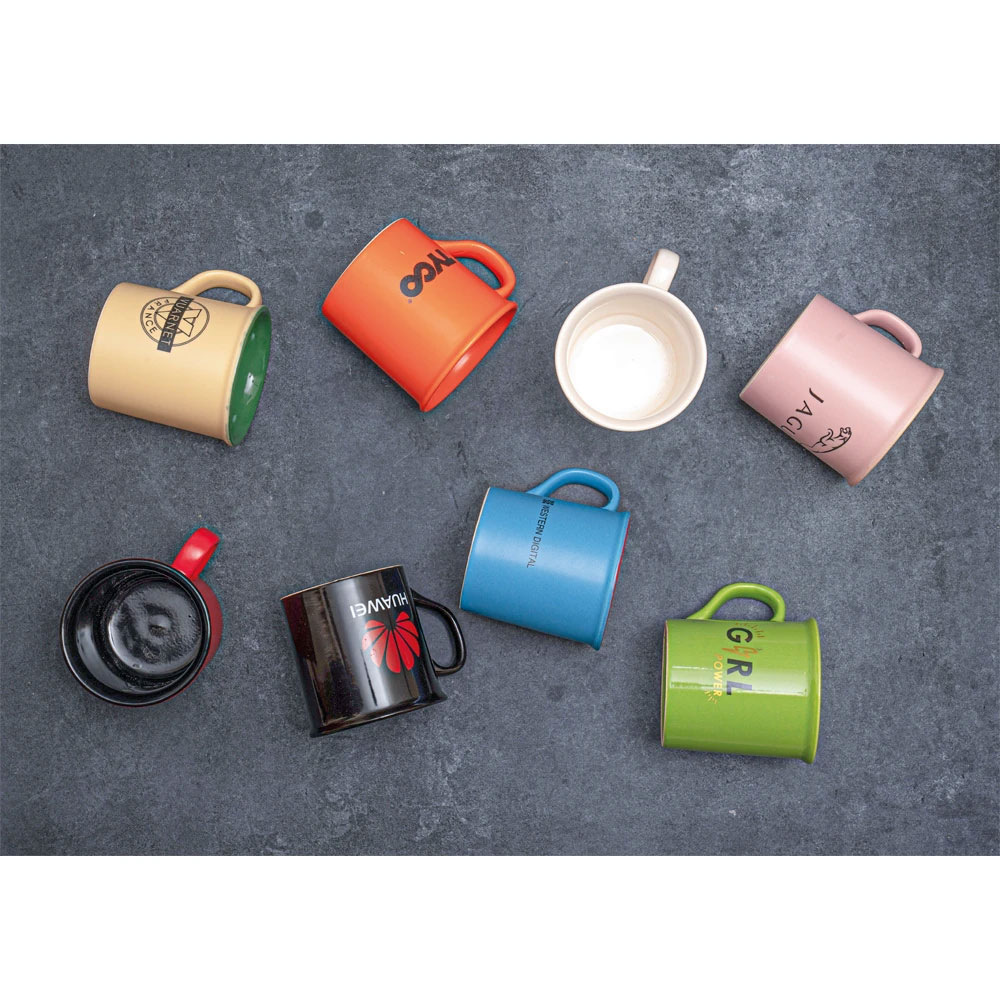 Logo Baskılı Promosyon Seramik / Porselen Kupa Karanfil - karanfil konsept