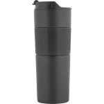 Logo Baskılı Promosyon French Press Termos Siyah 3554-S - 3554 siyah v3