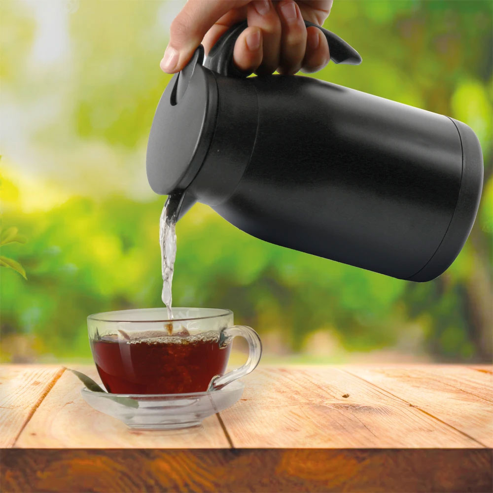 Logo Baskılı Promosyon Termos Siyah 3559 - 3559 konsept