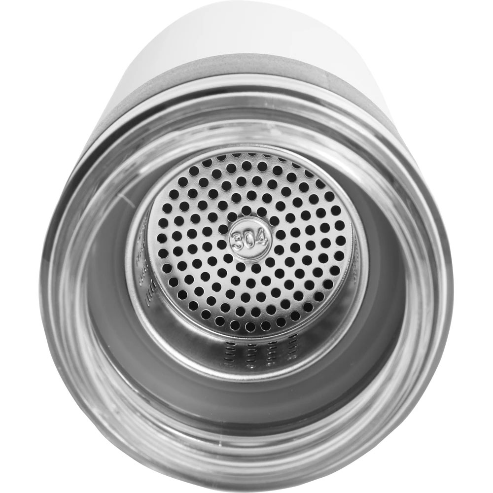 Logo Baskılı Promosyon Demlikli Termos Siyah 3760-S - 3760 filtre